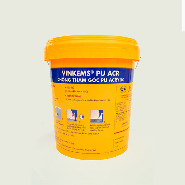 VINKEMS PU ACR thùng 18kg | Chống thấm gốc PU - Acrylic