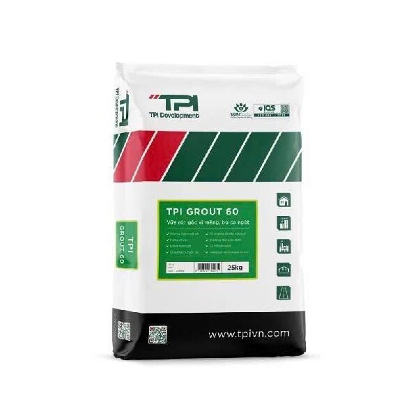 TPI GROUT 60 – Vữa rót đa dụng gốc xi măng, bù co ngót (>60 Mpa)
