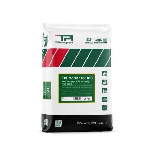 TPI MORTAR GP 100 – Vữa Khô Trộn Sẵn Đa Dụng Mác 100