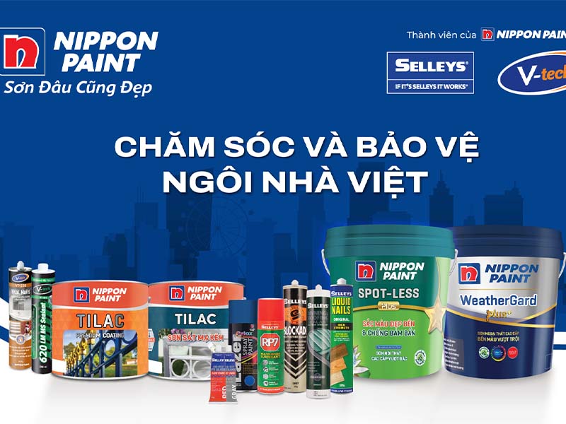 Danh Mục Sản Phẩm Sơn & Bột Bả Nippon Paint