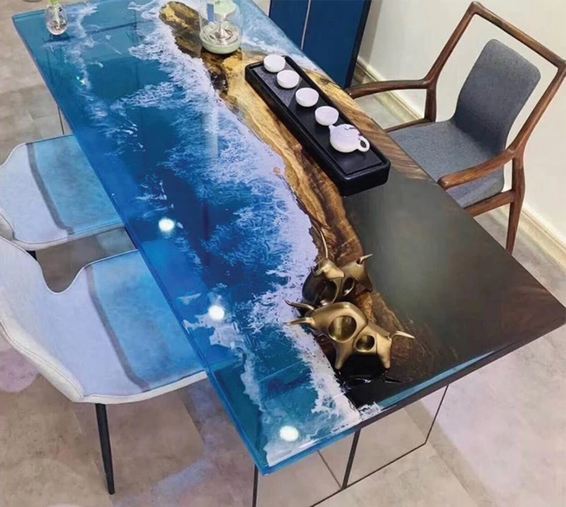 Bàn Epoxy 3D đảm bảo tính thẩm mỹ và sự độc đáo